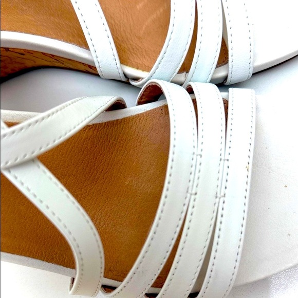 Abeo Loretta White Leather Orthotic Sandal: NWB - Picture 12 of 15